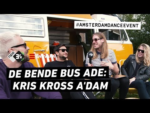 Kriss Kross over hit met MAAN, Bizzey en Tabitha | De Bende Bus | NPO 3FM