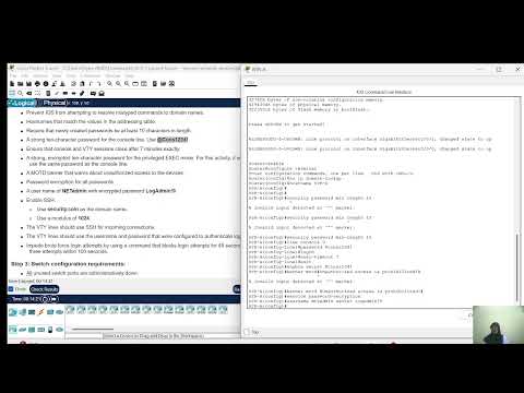 16.5.1 Packet Tracer - Secure Network Devices