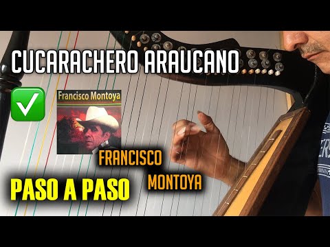 🎶TUTORIAL CUCARACHERO ARAUCANO - FRANCISCO MONTOYA ✔- PASO A PASO❗ - GILBERTO PEREZ