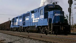 Conrail in the 70s archived video