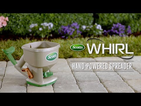 How to Use the Scotts® Whirl™ Hand-Powered Spreader