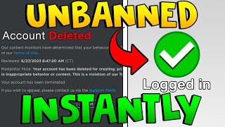 How To Get Unbanned From Roblox 2024 (New Method) How To Appeal Roblox Ban - PC/Mobile