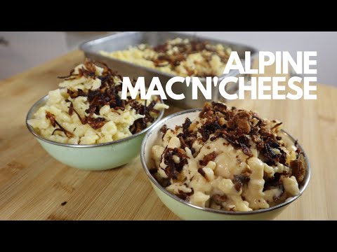 Alpine Mac'n'Cheese aka. Käsespätzle Recipe | Traditional, but not