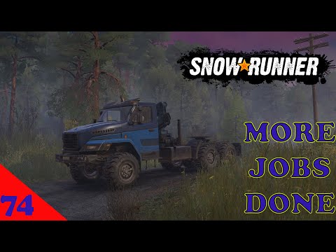 SnowRunner Ep 74     Oil Rig Restoration on the Quarry