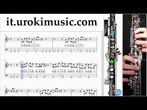 Lezioni di Oboe Childish Gambino - Feels Like Summer Tutorial Spartito um-i276