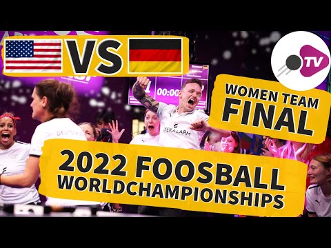 Kicker Weltmeisterschaft - Damen Nationalteam - USA vs. Deutschland