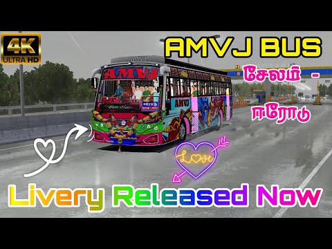 AMVJ Bus Livery 🎀🎀🎀