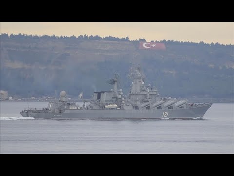 Video Shows Ukraine’s Neptune Missiles Hitting Russia’s Moskva Cruiser/2022/04/16
