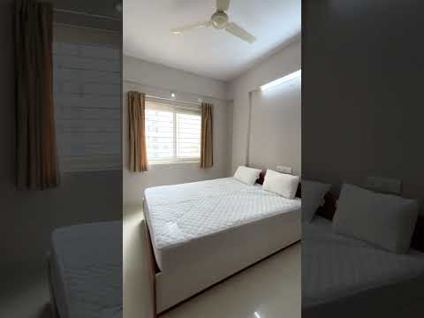 Video thumbnail for B202: Fully furnished 1 BHK Flat for rent in Whitefield | Kots Deux