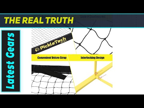PICKLETECH 4.0 Slim: The BEST Portable Pickleball Net?