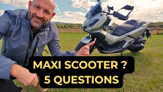 5 Questions that prove Maxi scooters are smarter than 'real' bikes