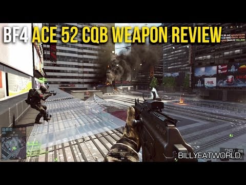 Battlefield 4 (PS4) - ACE 52 CQB Weapon Review - The Heavy Hitting Carbine (BF4 Gameplay)