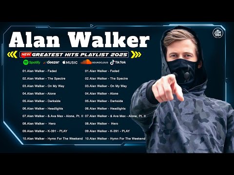 Alan Walker Greatest Hits 2025 - Alan Walker Playlist Remix - The Best Of Alan Walker