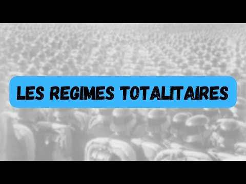 [Final Year History] Totalitarian Regimes - Complete Course