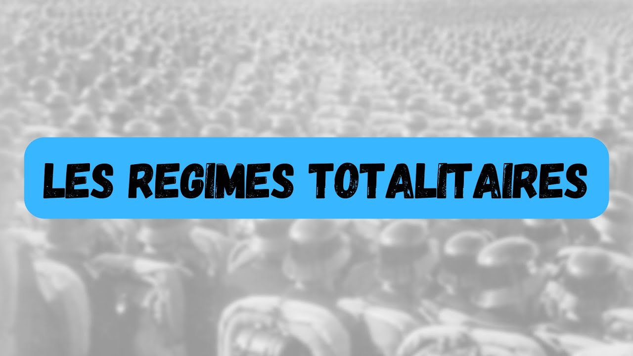 [Terminale Histoire] Les régimes totalitaires - cours complet