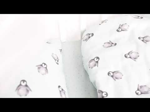 Миниатюра изображения товара Комплект постельного белья Ночь нежна Пингви Стандарт 1.5сп 50x70 / 5000114-1+510920-2