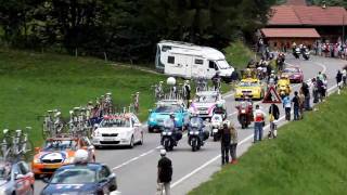 preview picture of video 'Le Tour de France 2009 en Suisse'