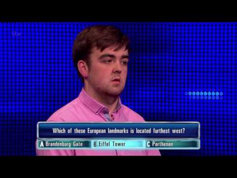 David Gets His Eiffel Tower Question Right - The Chase