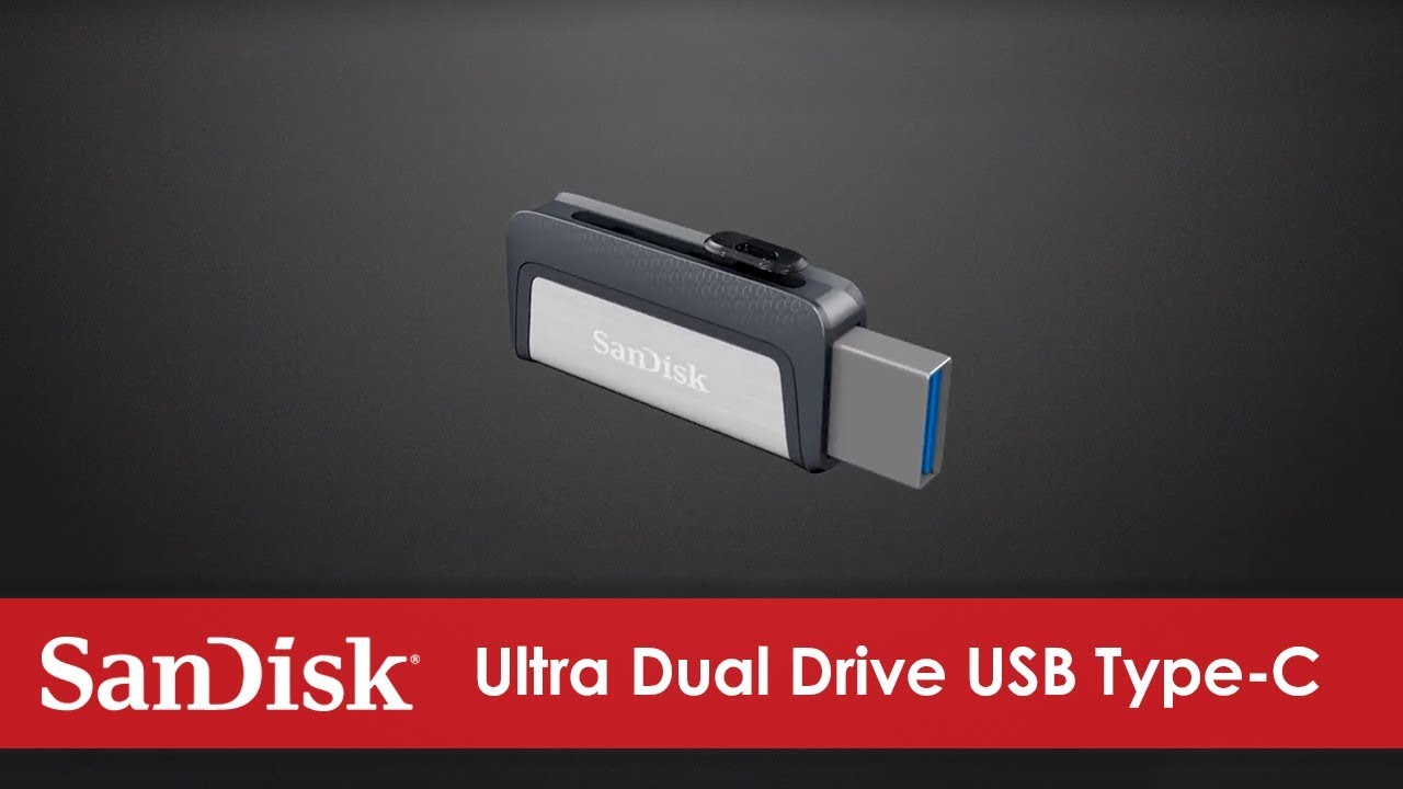 SanDisk Clé USB Ultra Dual Drive USB Type-C 128 GB