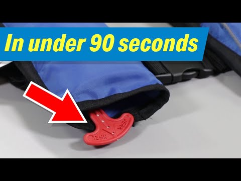 How to Convert your Inflatable Life Vest from Automatic to Manual Only