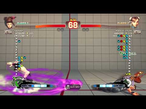 nashikn (Juri) vs matsuri chunli (Chun-Li) ranked USF4