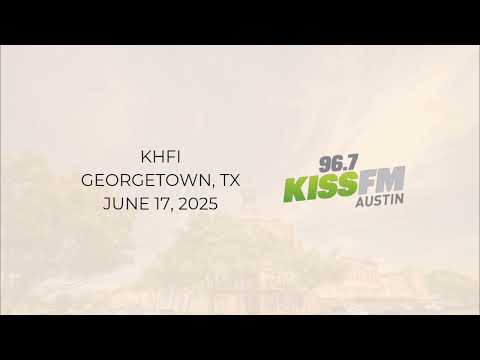 KHFI Georgetown, TX (96.7 KISS FM Austin) | Required Weekly Test (EAS) | June 17, 2025