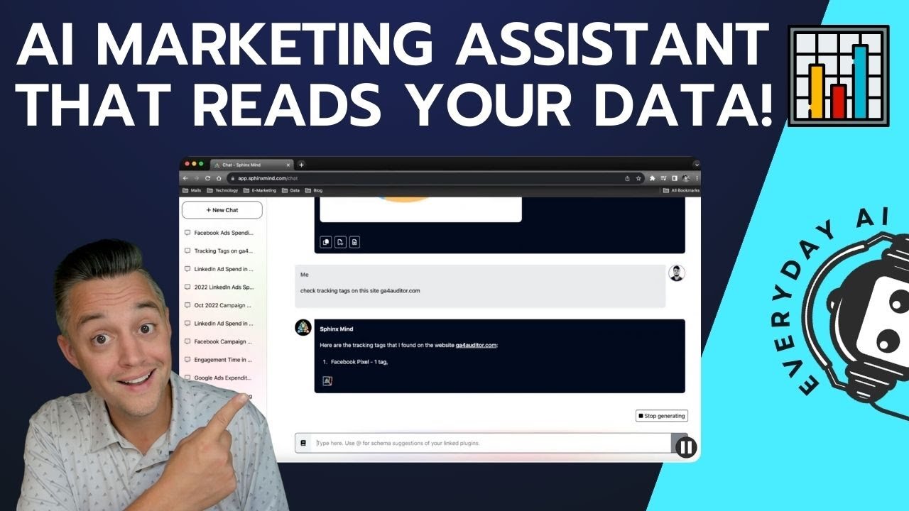 An AI marketing assistant that can read your data - Sphinx Mind review 🧠