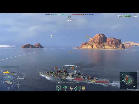 world of Warships Not a good first battle in the Neptune