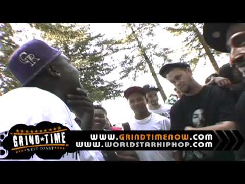 Grind Time / The Jungle Presents: Cold P spazz (Takes Shots at D-lor & Okwerdz!)