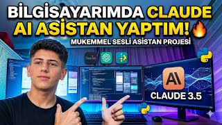 Bilgisayarımı Kontrol Edebilecek AI Asistan Bölüm 1 | Berk Çevik 