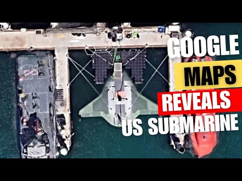 Google Maps uncovers a secret US submarine