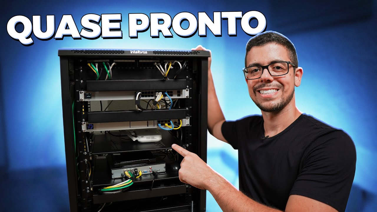 MONTANDO O RACK PARA A REDE WI-FI DA MANSÃO CONECTADA (parte 2) EP12