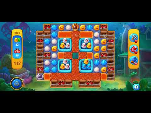 Level 9119 и 9120🧨💥💣 Fishdom. Рівень. Уровень 🔥 Как пройти уровень?