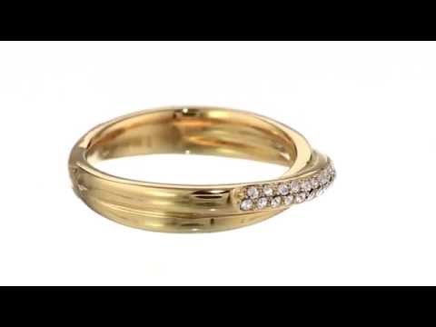 Michael Kors Collection Pave Crossover Ring SKU:8389129