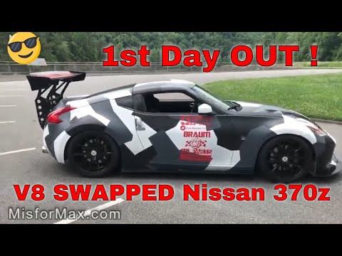 LS SWAPPED NISSAN 370z FIRST DAY OUT vs NOW