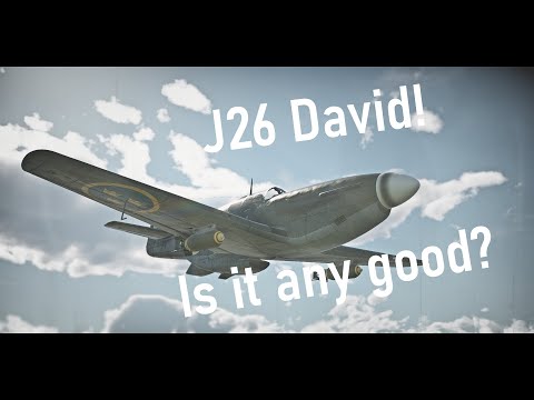 Sweden Gets a New Mustang! (J 26 David // War Thunder))