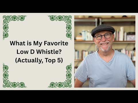 What is My Favorite Low D Whistle? (Actually, Top 5)