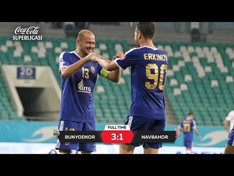 Coca Cola Superliga, 8-tur: BUNYODKOR - NAVBAHOR 3:1