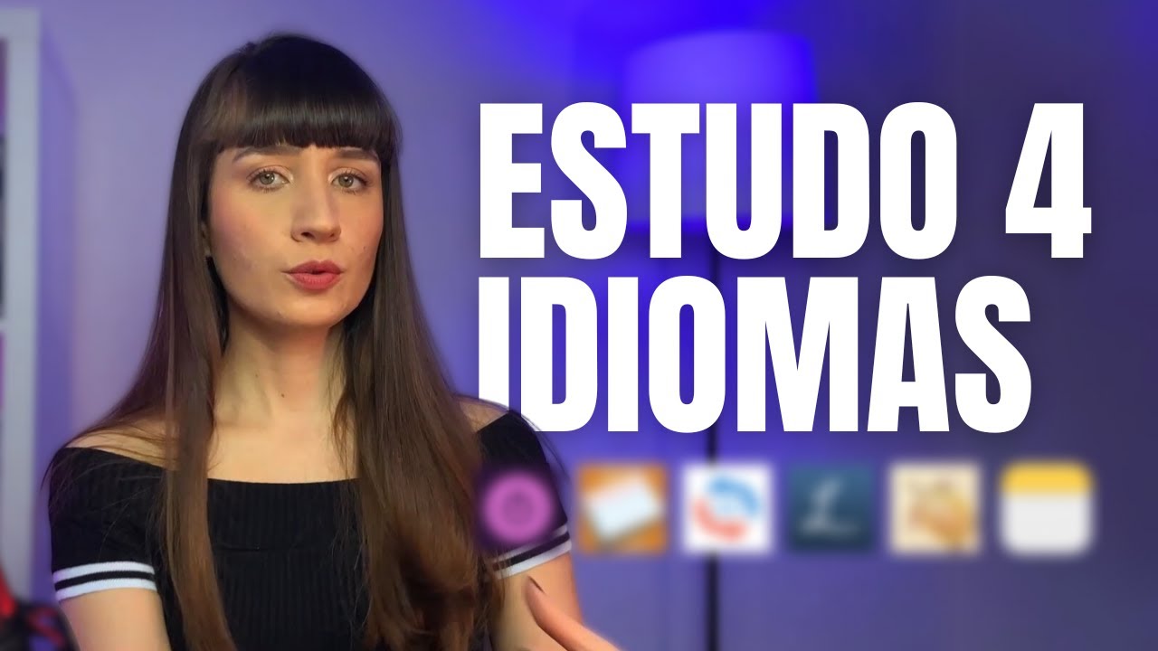 OS APLICATIVOS QUE USO PARA ESTUDAR 4 IDIOMAS