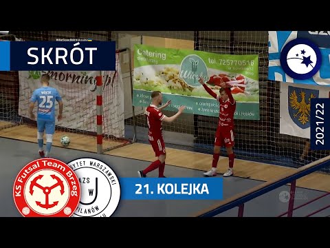 Gredar Fit-Morning - AZS UW DARKOMP Wilanów 3:1 | SKRÓT | 21. kolejka (2021/22)