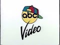 ABC Video VHS 1994 LogoMix THX Broadway Original 1984 1985
