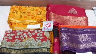 AST Trends Orders Packing What's app 63810 33510 #cutsarees #asttrends #maheshwarisilk