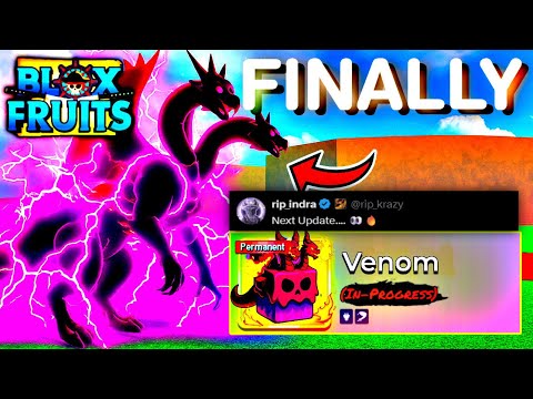 FINALLY!🔥Venom Rework is Releasing + Fourth Sea in Blox Fruits Update