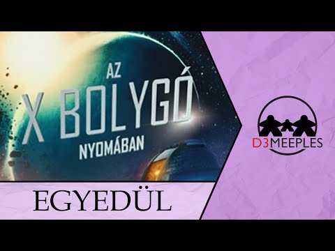 EGYSZEMÉLYES JÁTÉK: AZ X BOLYGÓ NYOMÁBAN - d3meeples