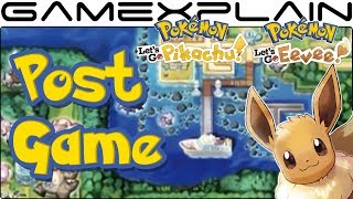 Post Game Details Revealed for Pokémon Let's Go Pikachu & Eevee!