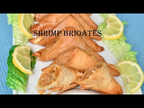 Moroccan Shrimp Briouats