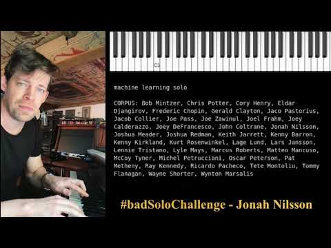 machine learning music on Jonah Nilsson's "Bad" solo challenge (Michael Jackson)