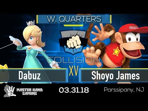 Collision XV -  Dabuz (Rosa) vs Shoyo James (Diddy Kong) - Winner's Quarters