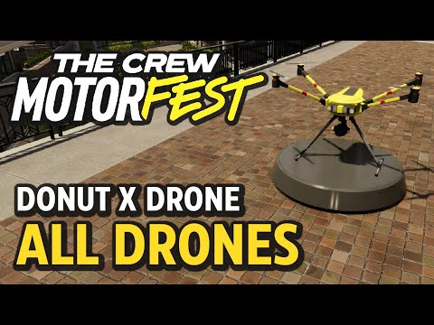 All Drone Collectibles (Donut x Drone) - The Crew Motorfest
