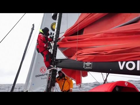 Mastbruch beim Volvo Ocean Race: Panne vor Kap Hoorn | DER SPIEGEL